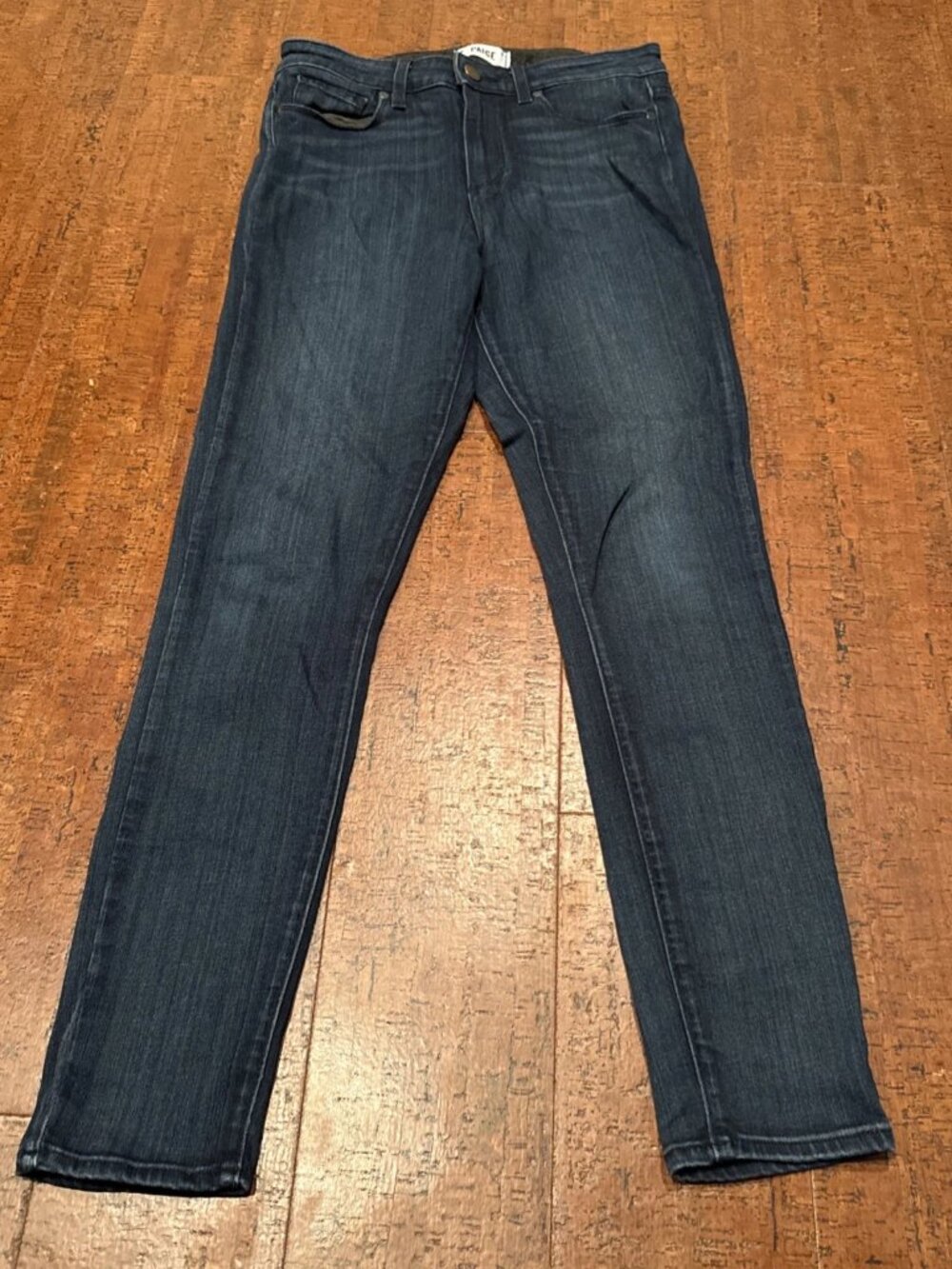 Paige Women’s 29 High Rise Hoxton Ankle Jeans Blue Stretch Denim